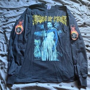 Vintage Y2K Cradle of Filth Thornography Long Sleeve Shirt